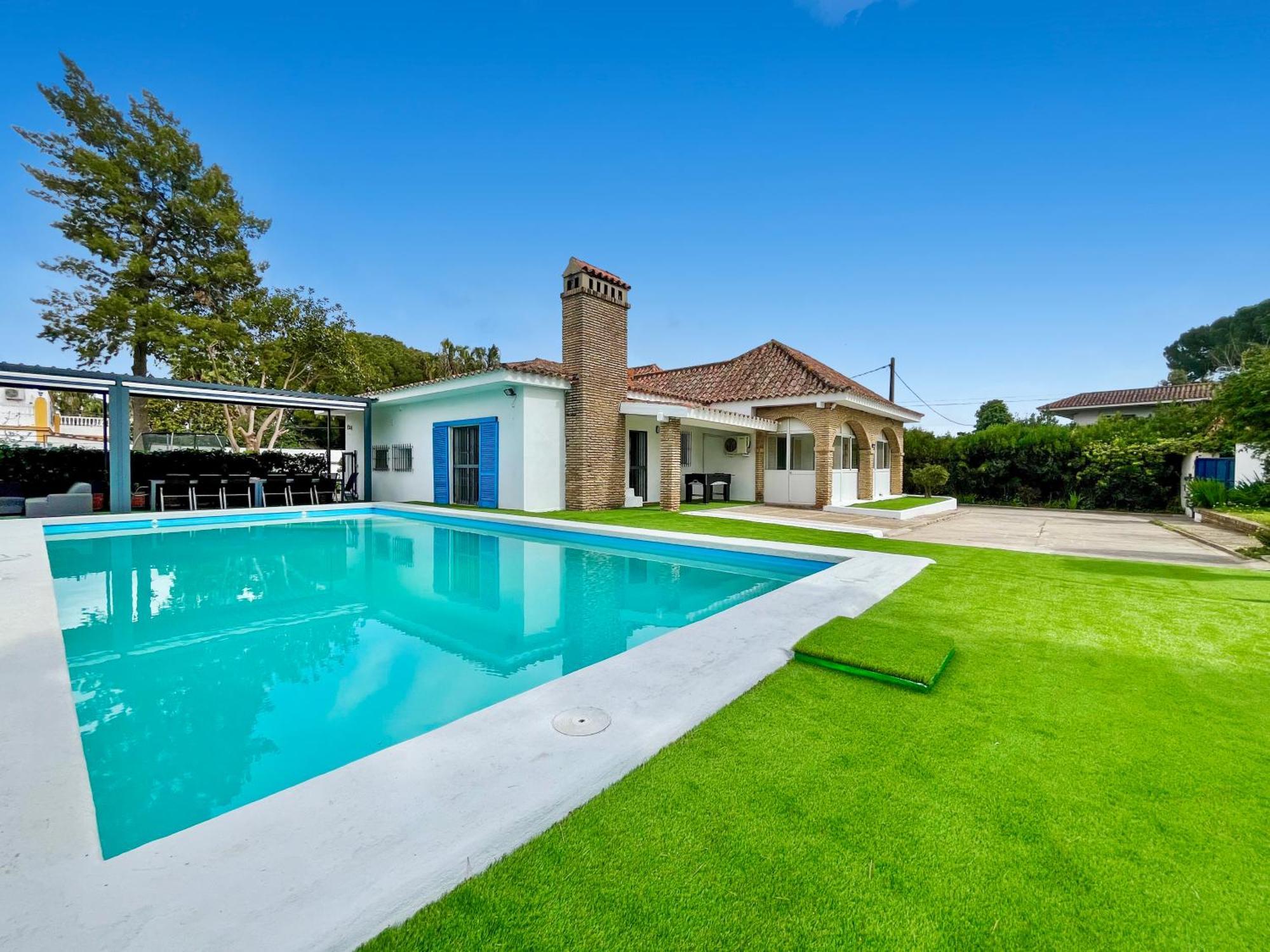 Villa San Patricio I Piscina Privada I Jacuzzi Spa I Bbq I Ps5 I Aire Acon I 3000M2 I 5Min-Centro Jerez de la Frontera Ngoại thất bức ảnh